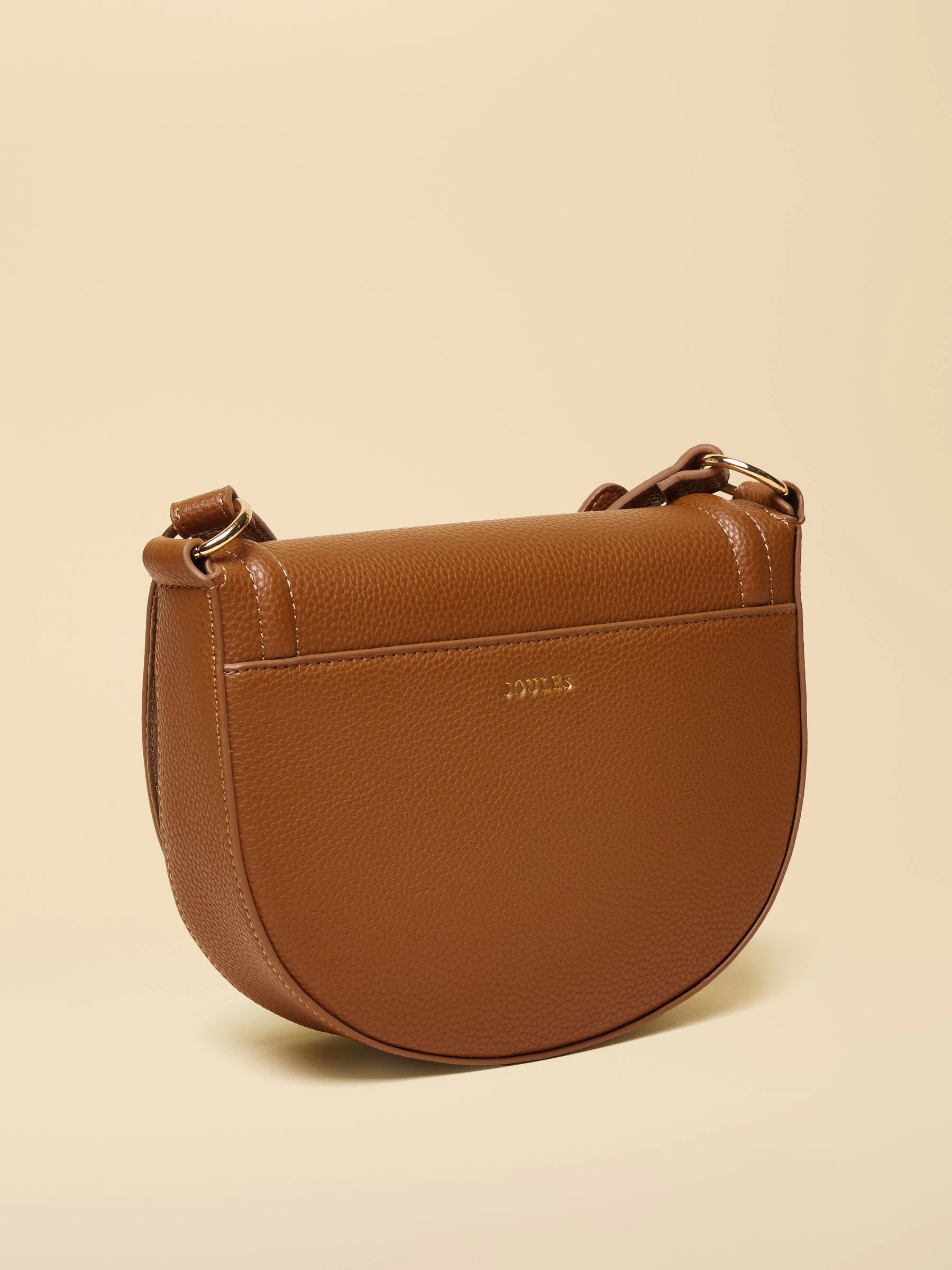 Lichtbruin - Joules Paloma crossbody met halve maan