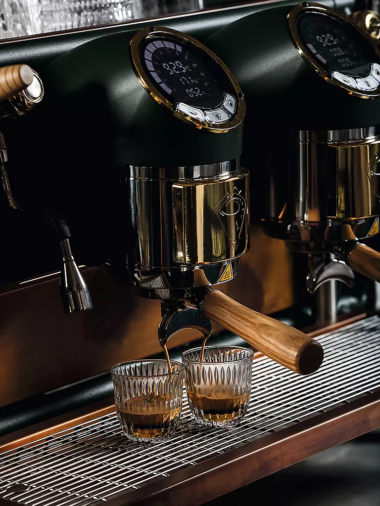 NACHTMANN Espresso Doppio Glas 2er Set ETHNO Barista 90ml transparent