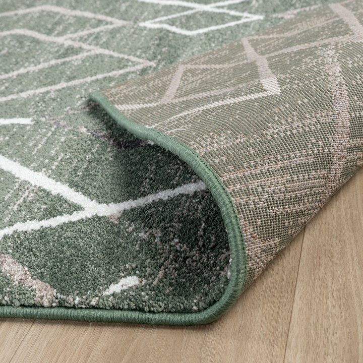 Berber vloerkleed - Blend Diamond Groen