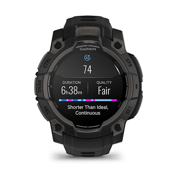 Garmin - Montre Instinct® 3 Amoled - 45 mm Noir
