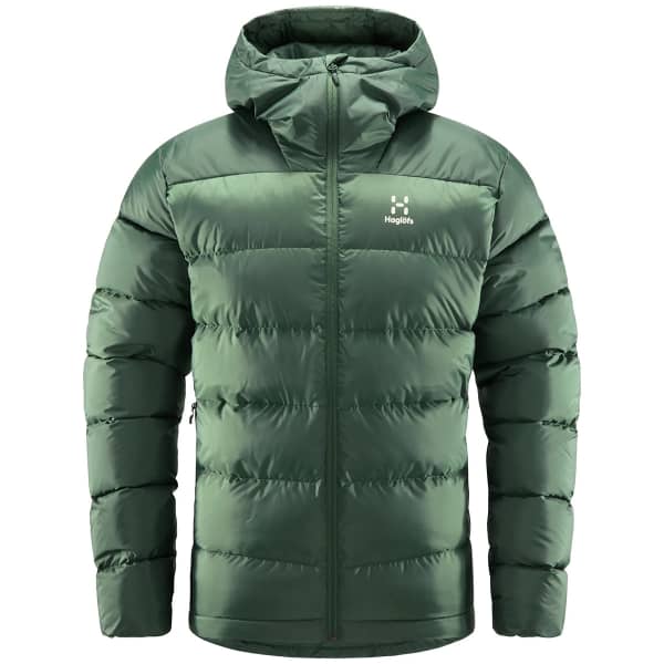 Doudoune ski HAGLÖFS BIELD DOWN HOOD MEN FJELL GREEN