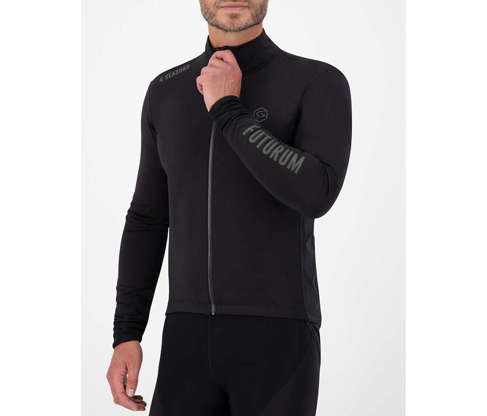 FUTURUM 4 SEASONS PRO Fietsjack Zwart Heren