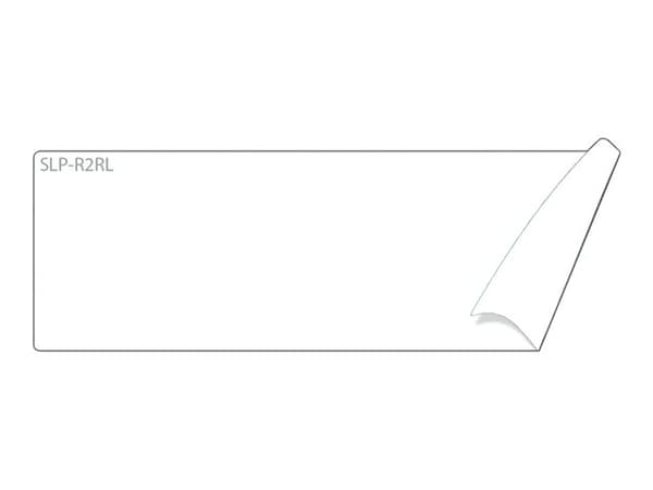 Seiko Instruments SLP-2RL - Hvit - 28 x 89 mm 260 etikett(er) (2 rull(er) x 130) adresselapper - for Smart Label Printer 100, 120, 200, 220, 240, 410