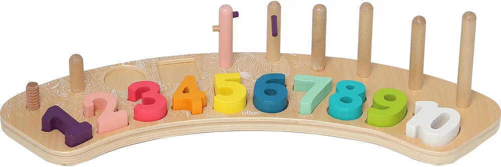 JEU D'EVEIL 1-2-3… EN BOIS