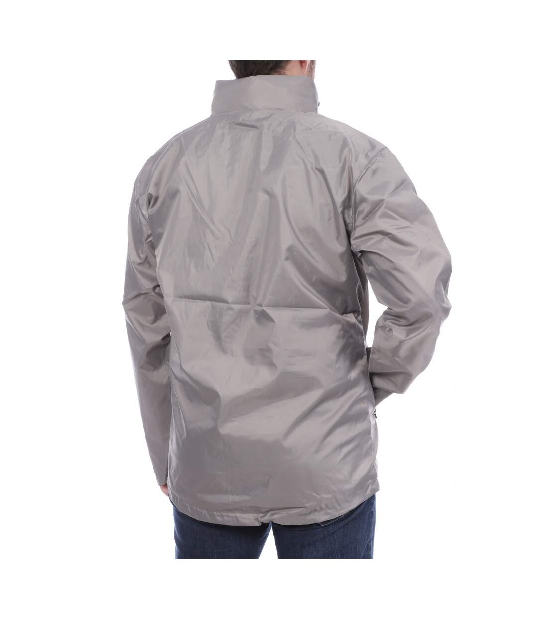 Coupe-vent 1/4 zip gris homme Hungaria Training Premium 15