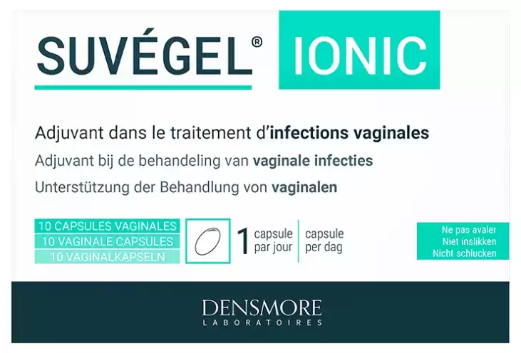 Suvégel Ionic - 10 Capsules Vaginales