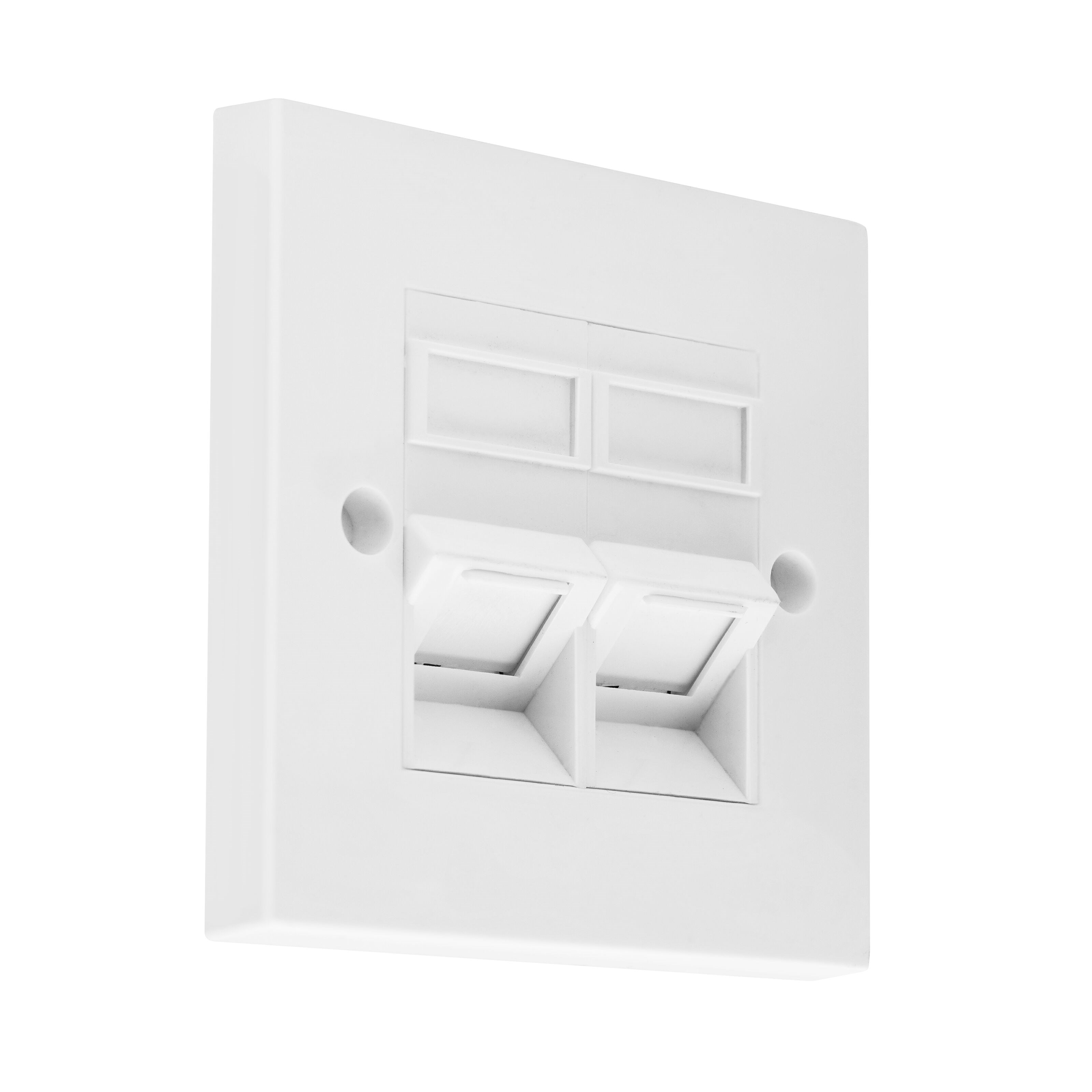 Luxorparts Keystone-vegguttak vinklet