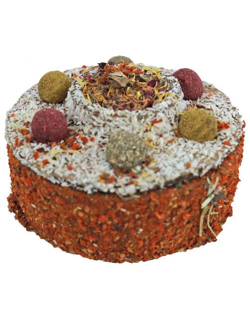Jr Farm Knaagtaart - Knaagdiersnack - 13.5 x 13.5 x 11 cm 200 g