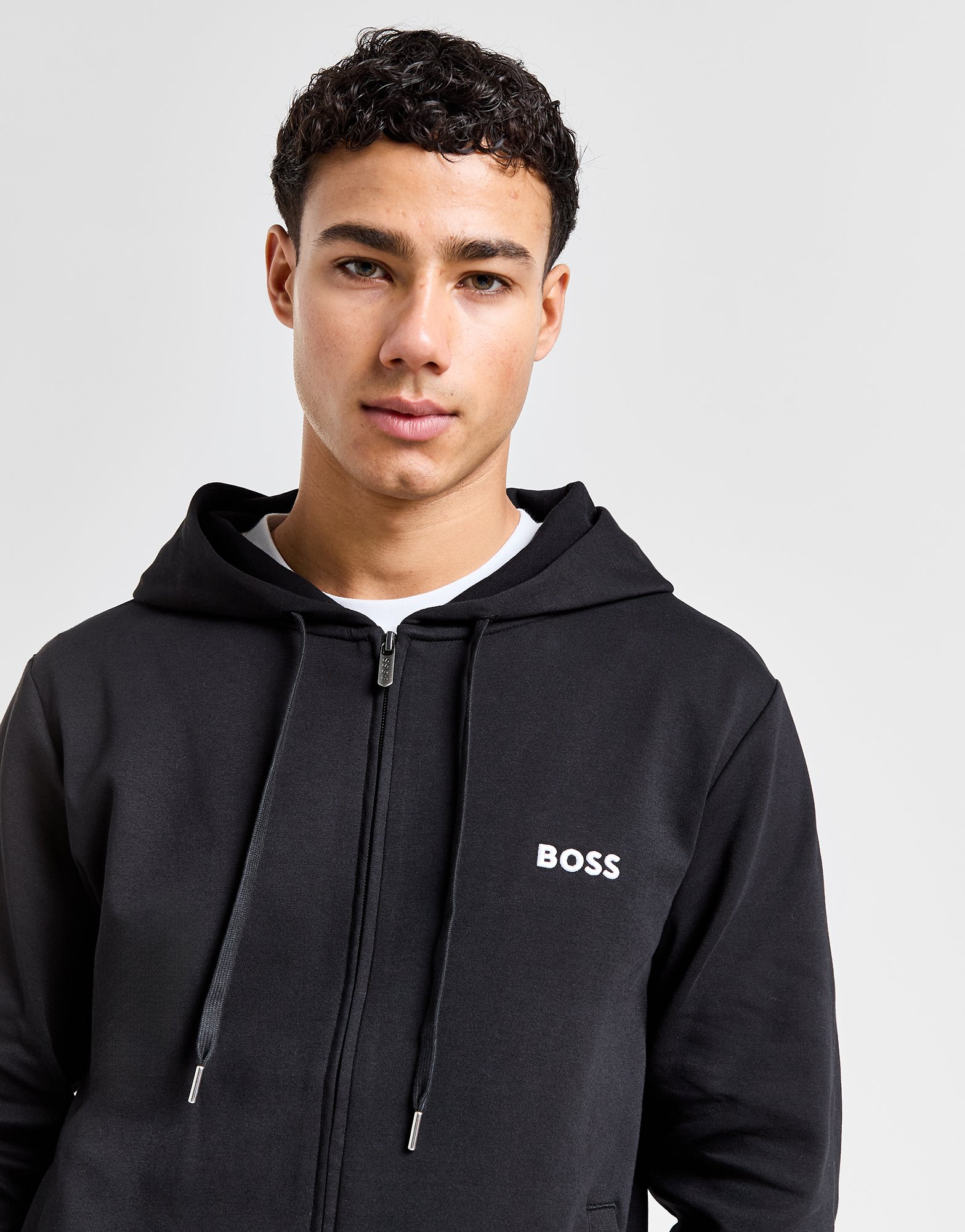 BOSS Sweat à Capuche Zippé Heritage Homme