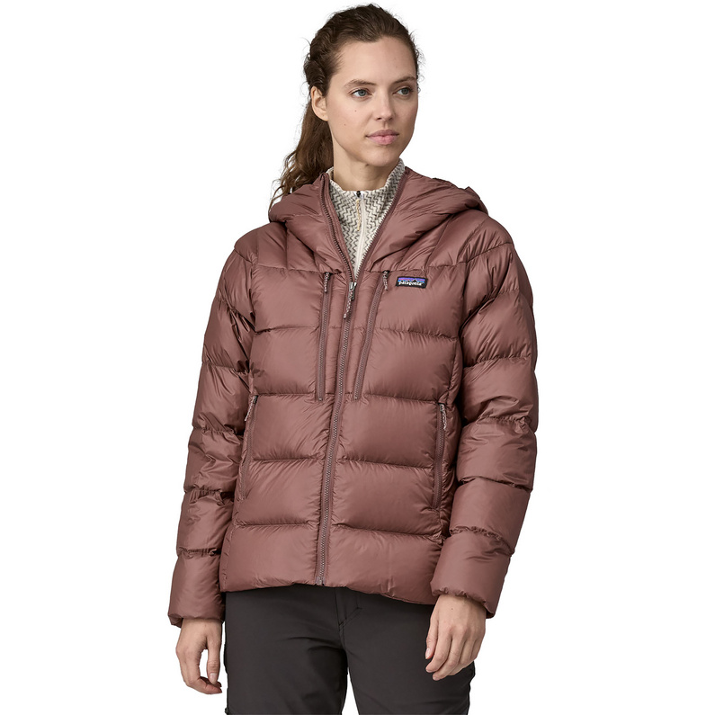 Patagonia Damen Down Fitz Roy Hoodie Jacke