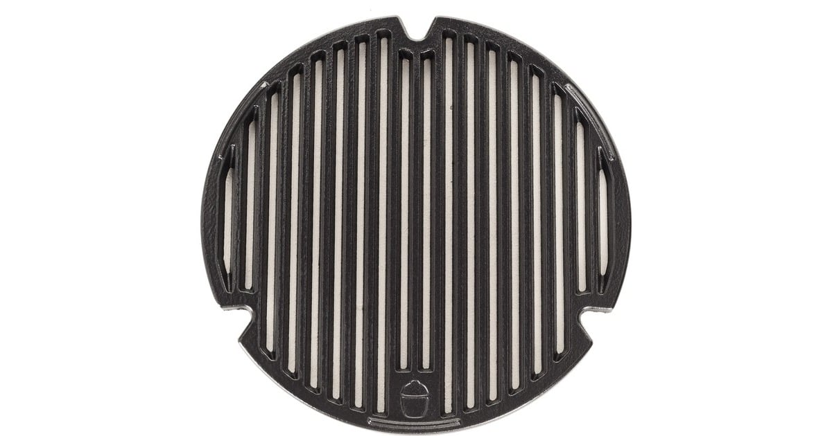 Kamado JoeSear Plate voor Kamado Joe Classic I, II, III en Joe Jr. grillrooster  (Zwart, Ø 34cm)