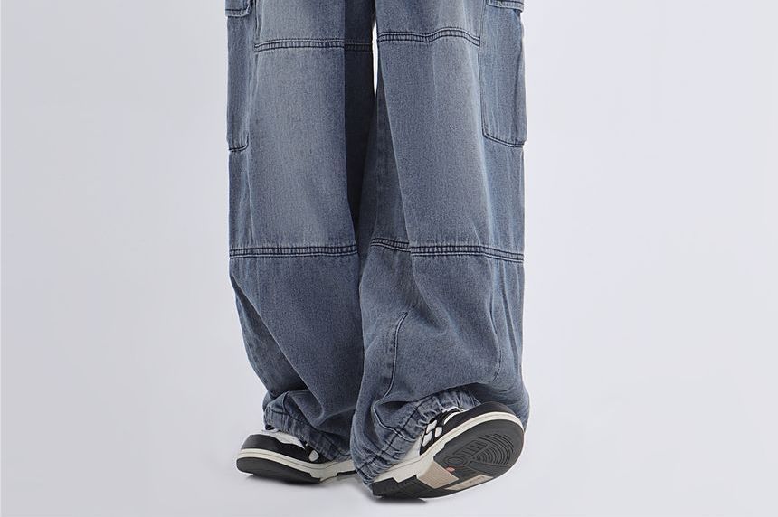 INStudio - Loose fit jeans met bandtaille