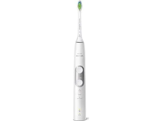 Philips Sonicare ProtectiveClean 6100 HX6877 - trådløs - hvid/sølv