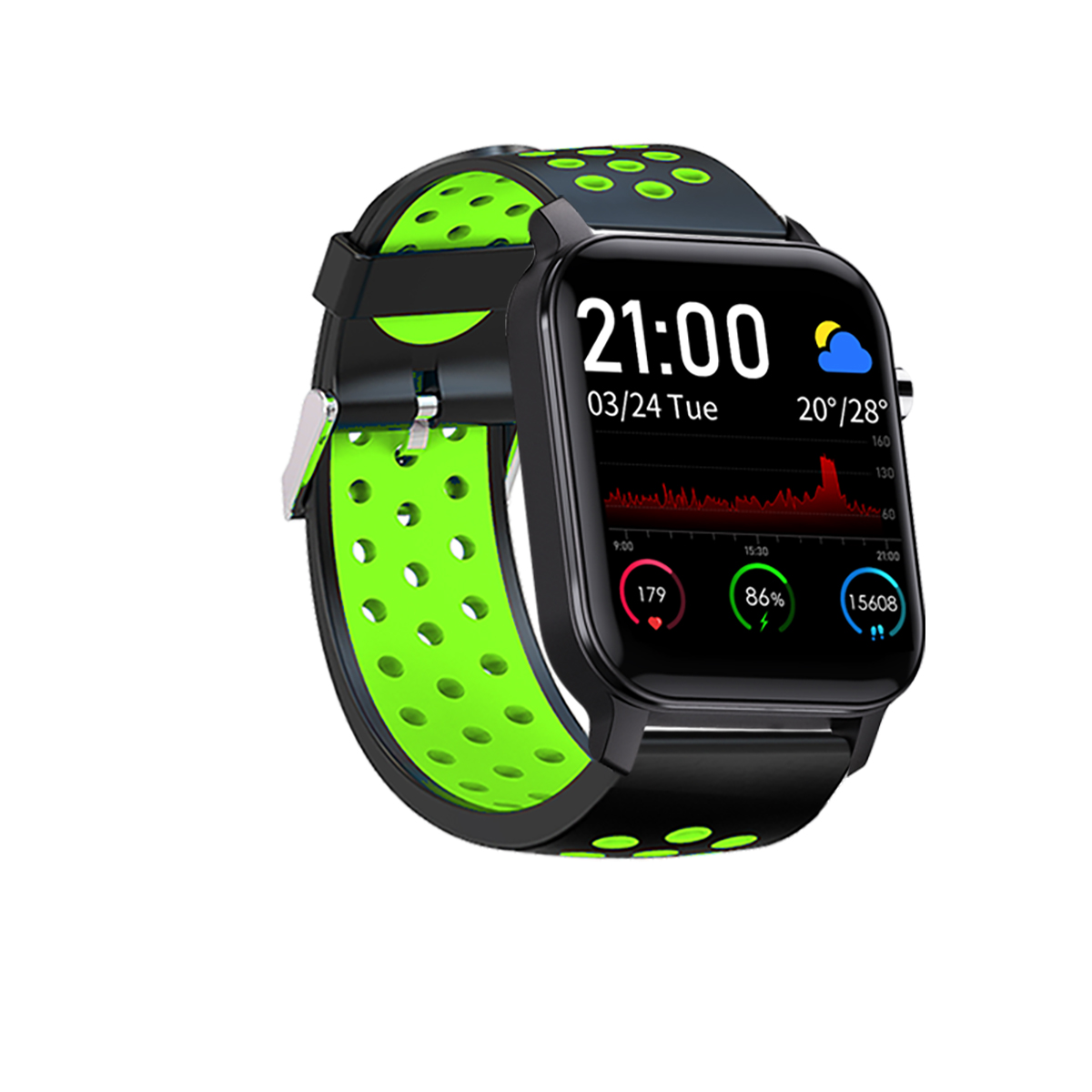 Smartwatch multiesportivo Leotec Bip 2plus