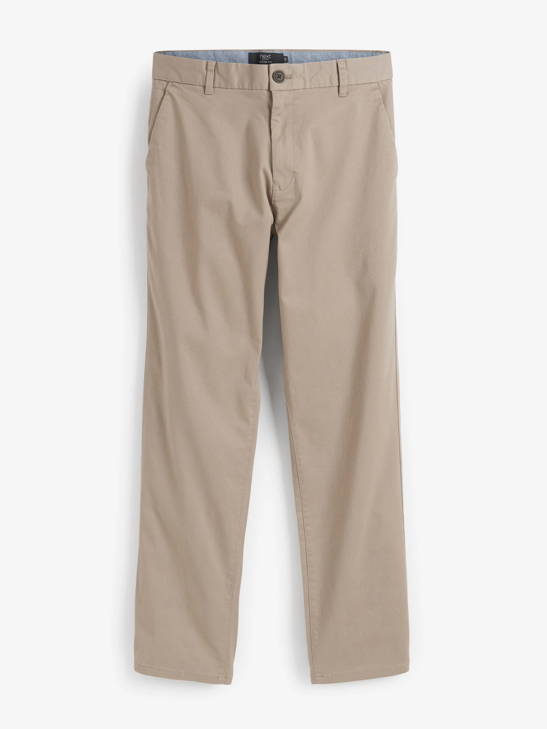 Pastelgeel - Relaxed fit - Stretchy chino