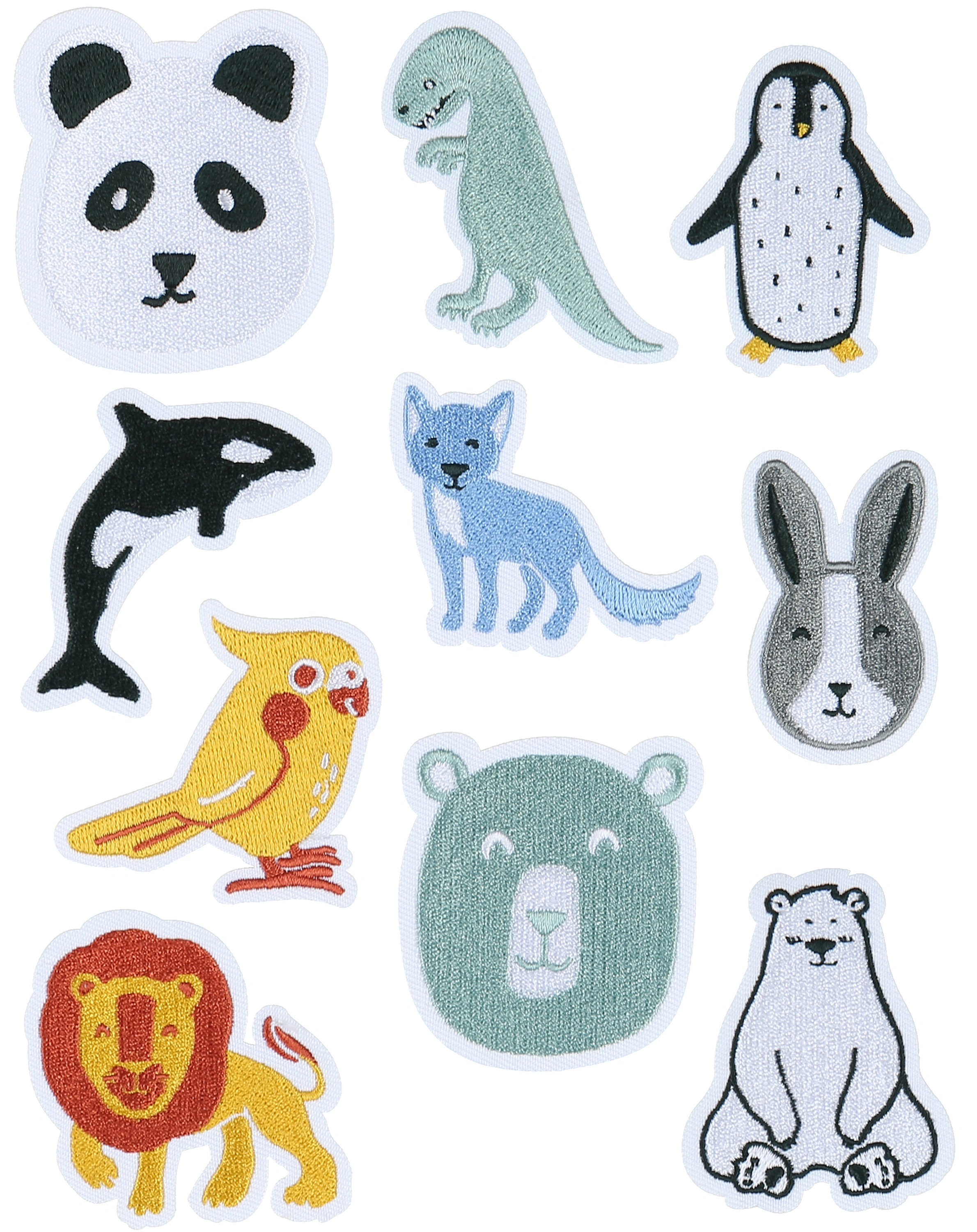 Patches MY FAVOURITES 10-teilig in bunt