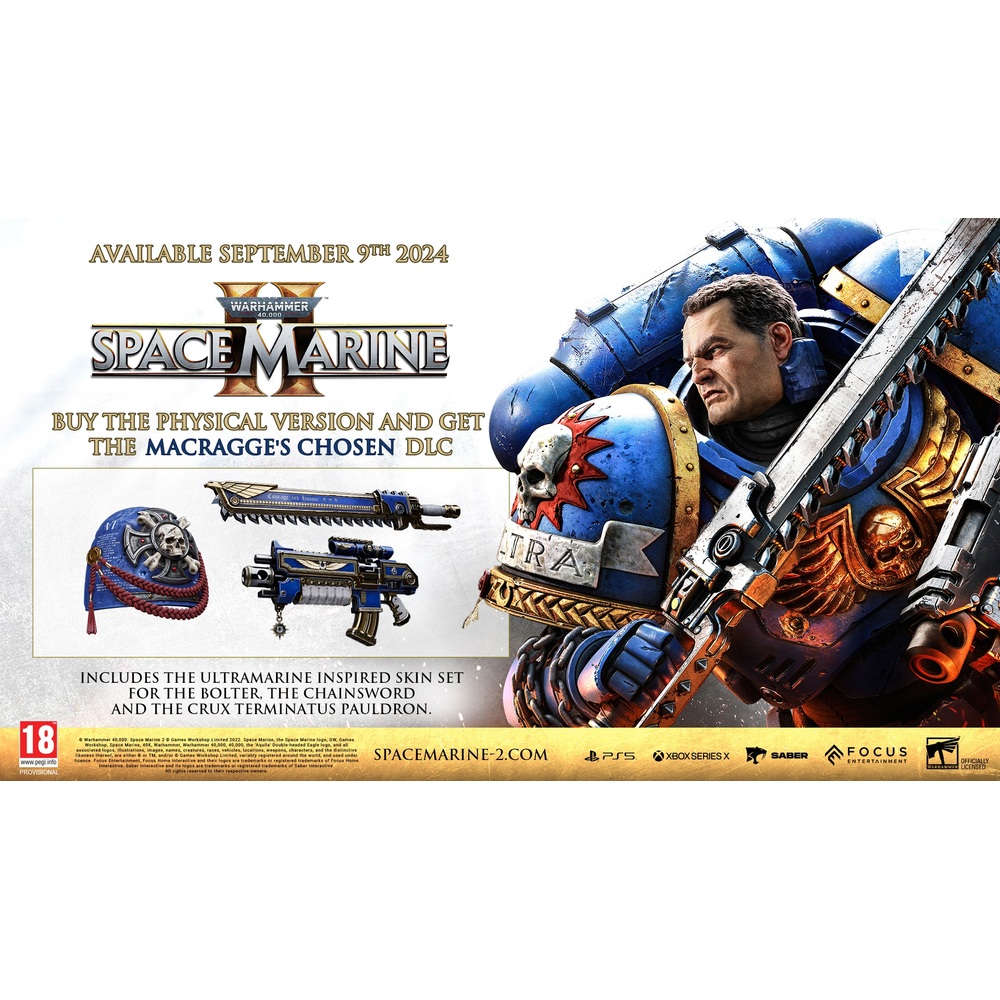 Warhammer 40.000: Space Marine 2 PlayStation 5