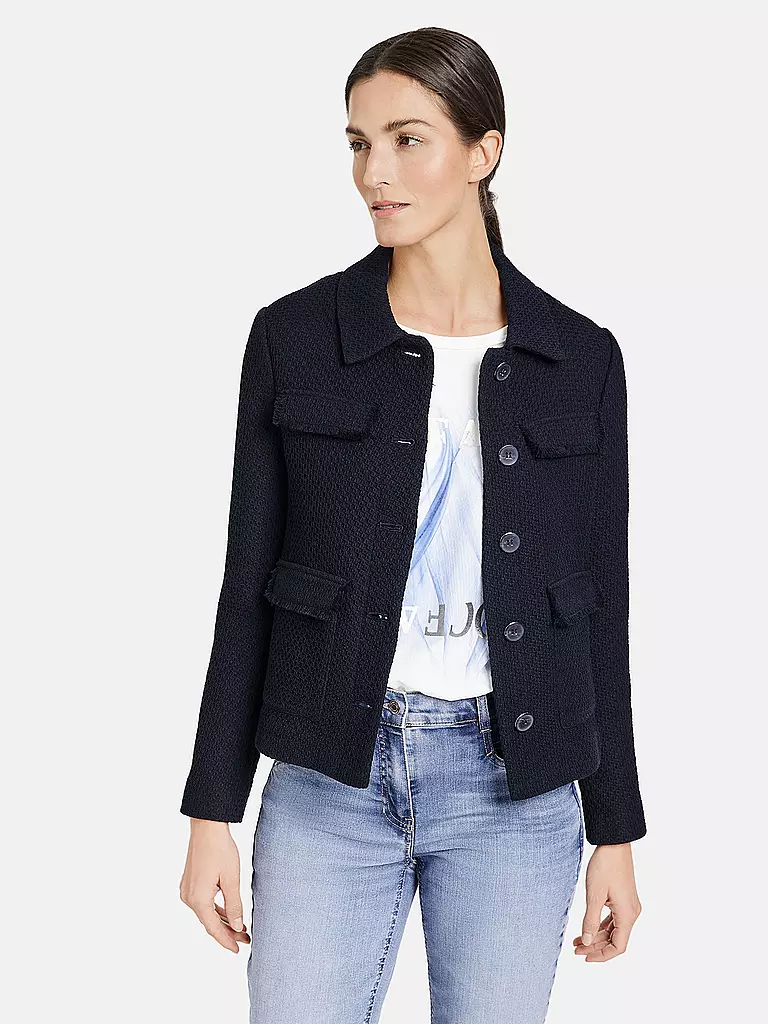 GERRY WEBER Blazer dunkelblau