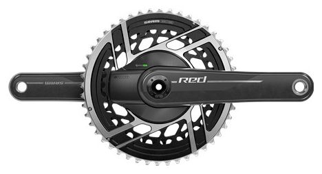 Pédalier Capteur de Puissance Sram Red E1 DUB 48-35 Dents 2x12V (sans boitier) Noir