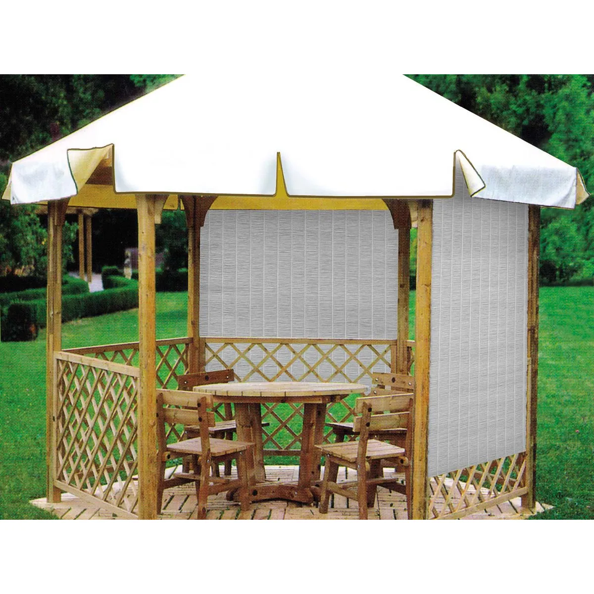 JARDILINE Multipaille Brise-vue - Gris