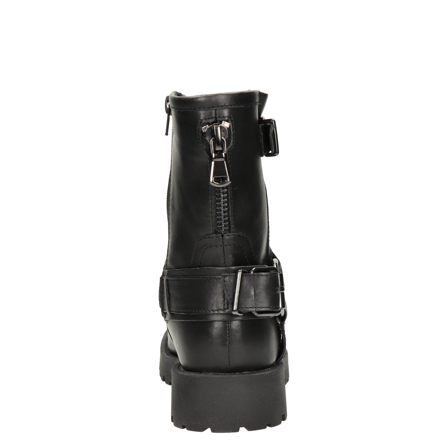 dames bikerboot Nelson Zwart