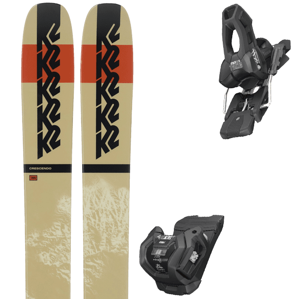 Pack ski K2 CRESCENDO + Fix