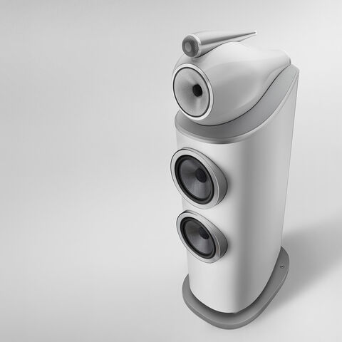 Bowers & Wilkins 802 D4 – zware, high-end vloerluidspreker uit de 800 Series Diamond Wit