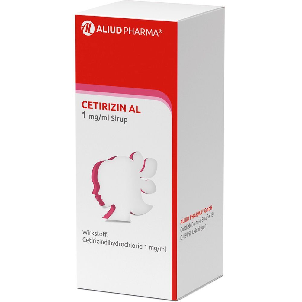 Cetirizin AL 1 mg/ml Sirup bei Heuschnupfen