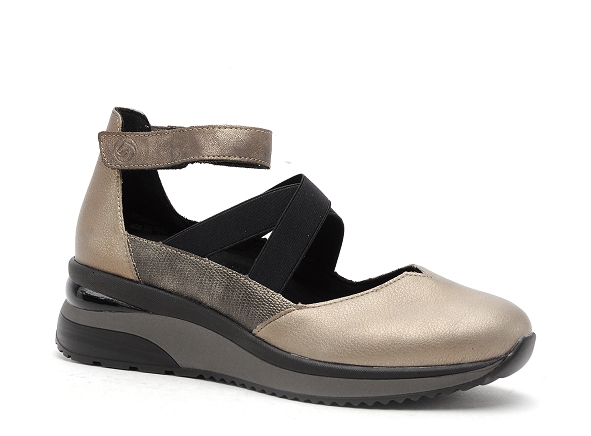Remonte ballerines femme d2411 gris