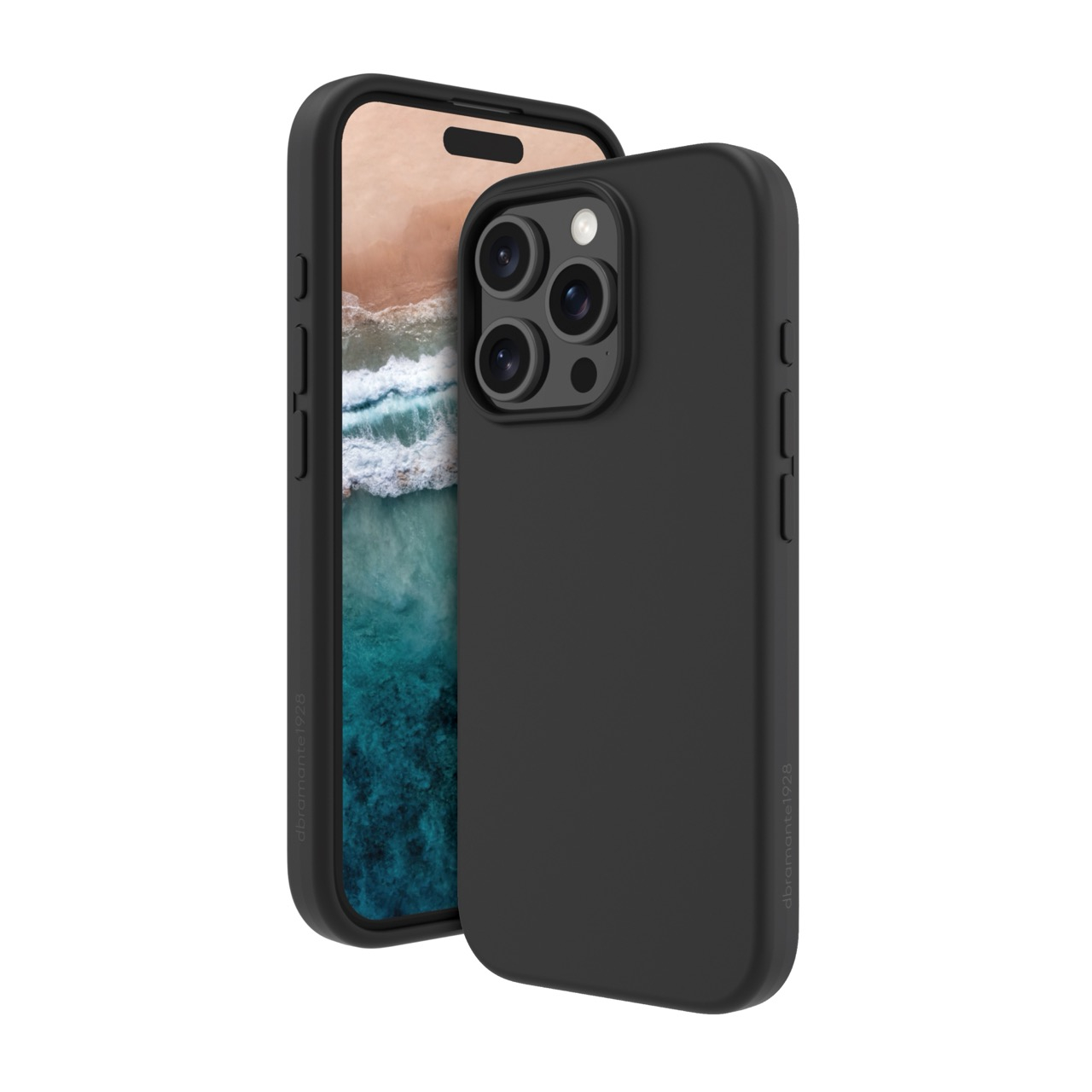 iPhone 16 Pro MagSafe Silikon Case Hülle Monaco Recycled (MO61NIBL6318) - Night Black