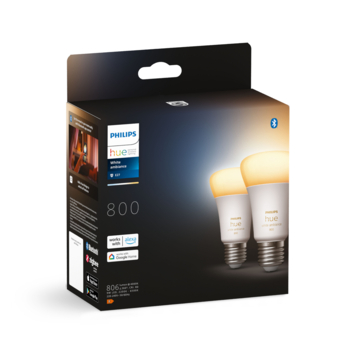 Philips Hue e27 8.5w white ambiance 2pack