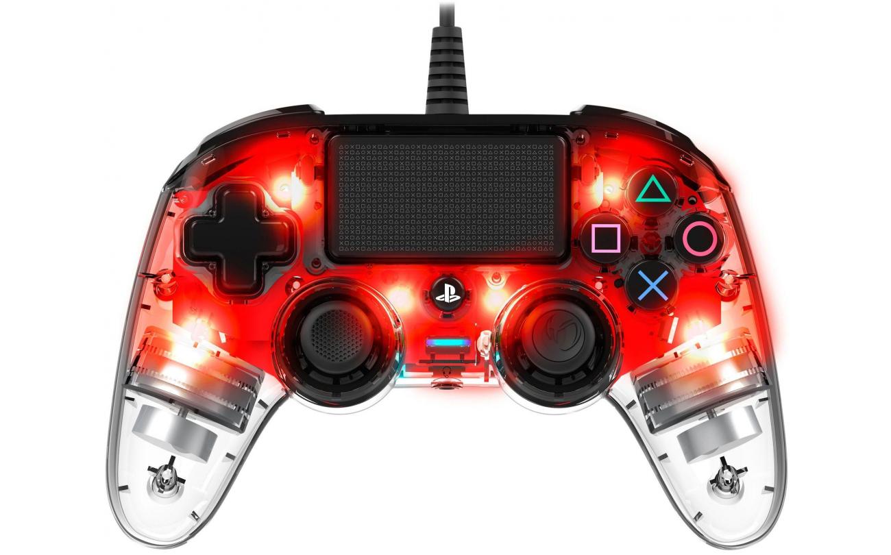 PS4 Nacon Wired Official Controller Transparant Ro