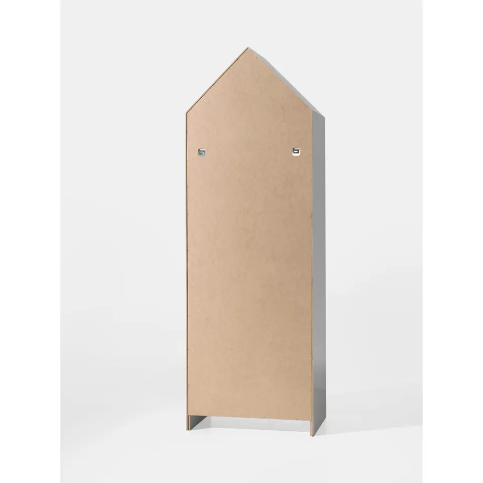 Vipack kledingkast Casimi 1 deurs - wit - 171,5x57,6x37 cm
