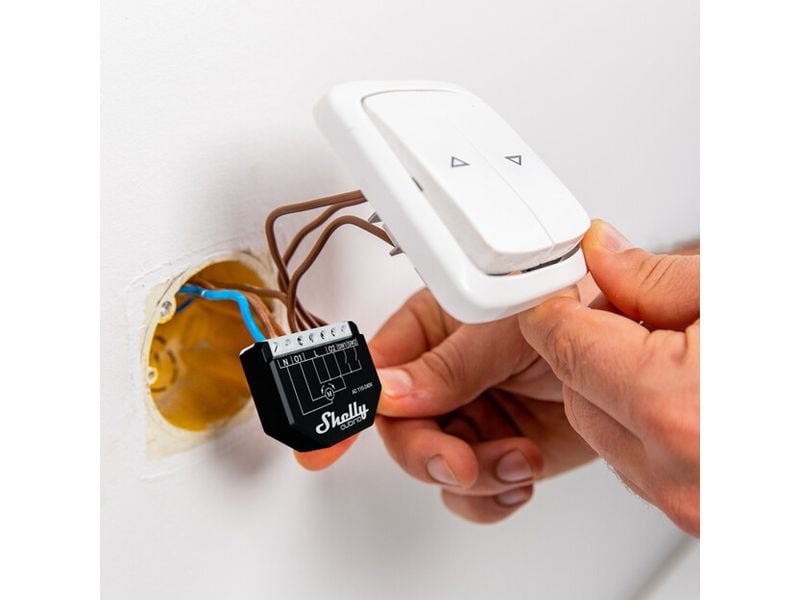 Shelly Smart Home Qubino Wave Shutter Jalousieaktor und Schaltaktor Z-Wave
