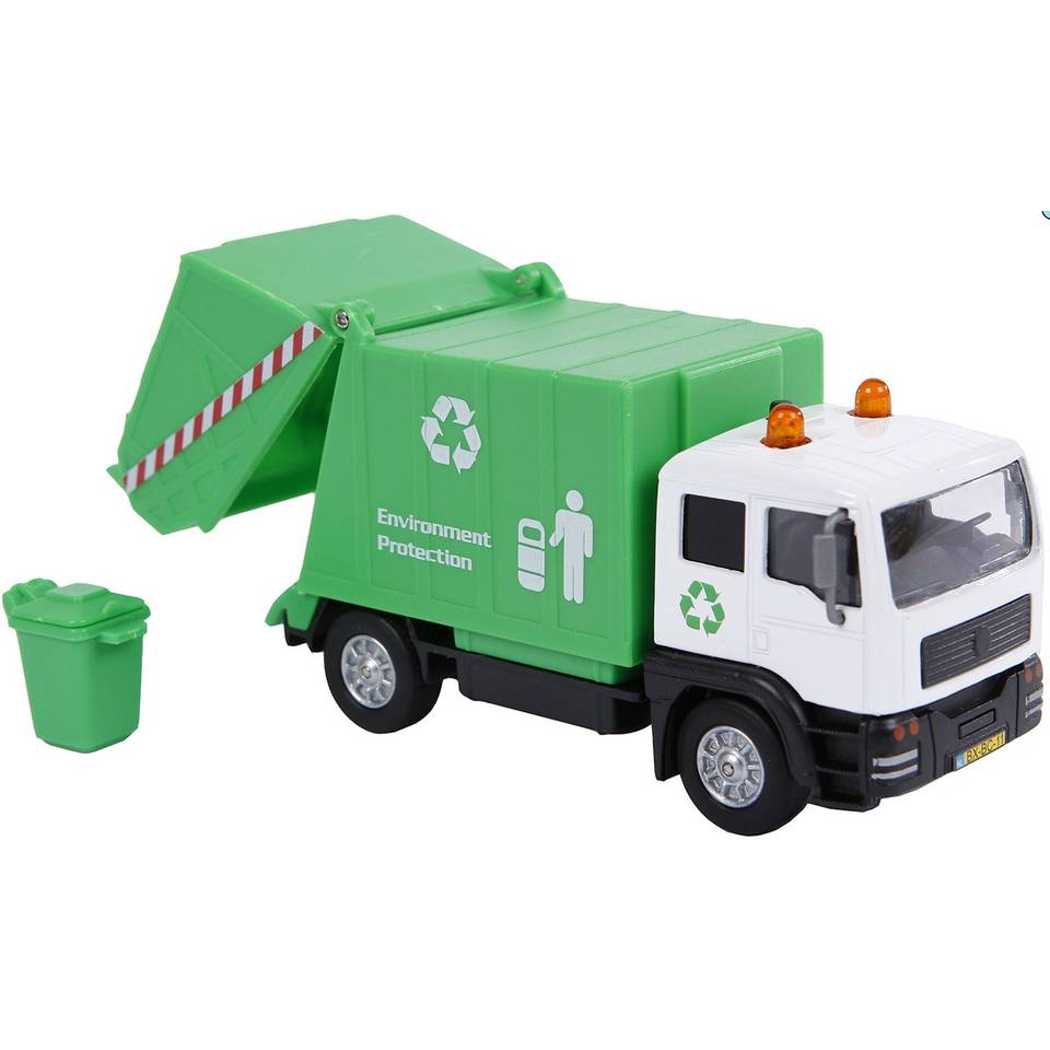 Kids Globe Traffic vuilniswagen