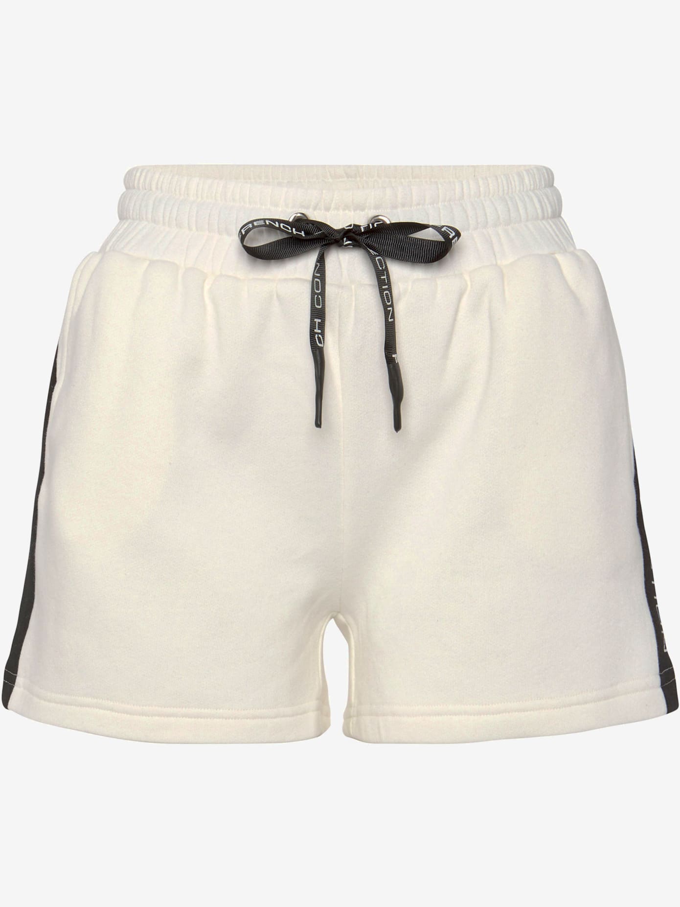 Short en matière sweat short molletonné confortable avec poches latérales fendues pratiques