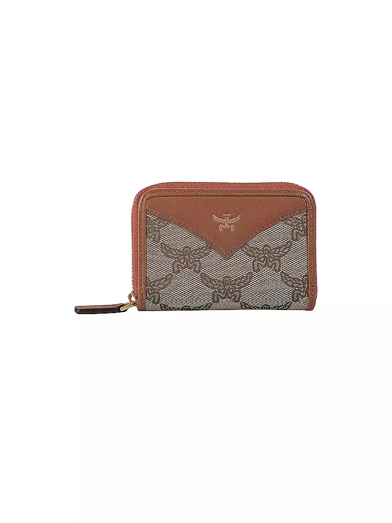 MCM Geldbörse HIMMEL Mini beige