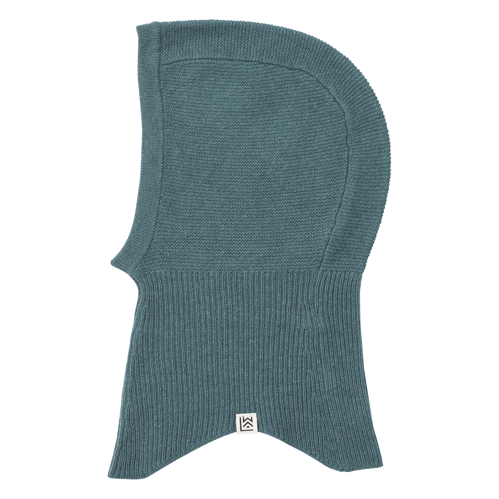 ARIAN - Cagoule en coton bio et laine recyclée | Bleu