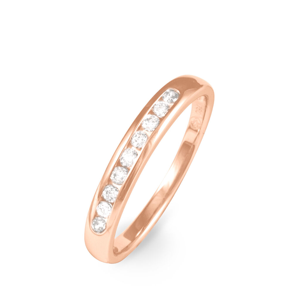 Alliance Giulia Or Rose Diamant