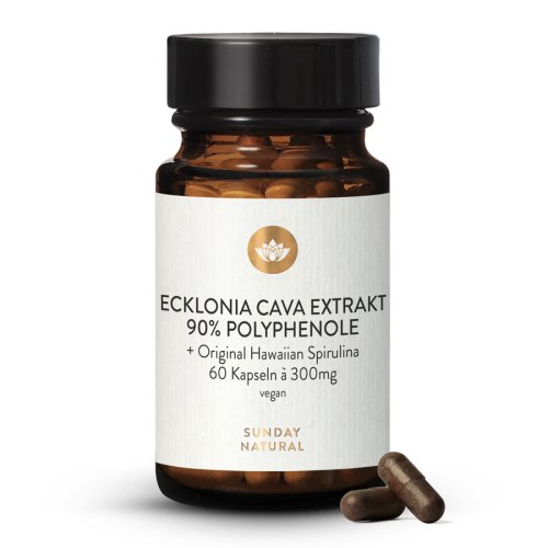 Sunday Natural Products  Ecklonia Cava Extrakt + Hawaiian Spirulina