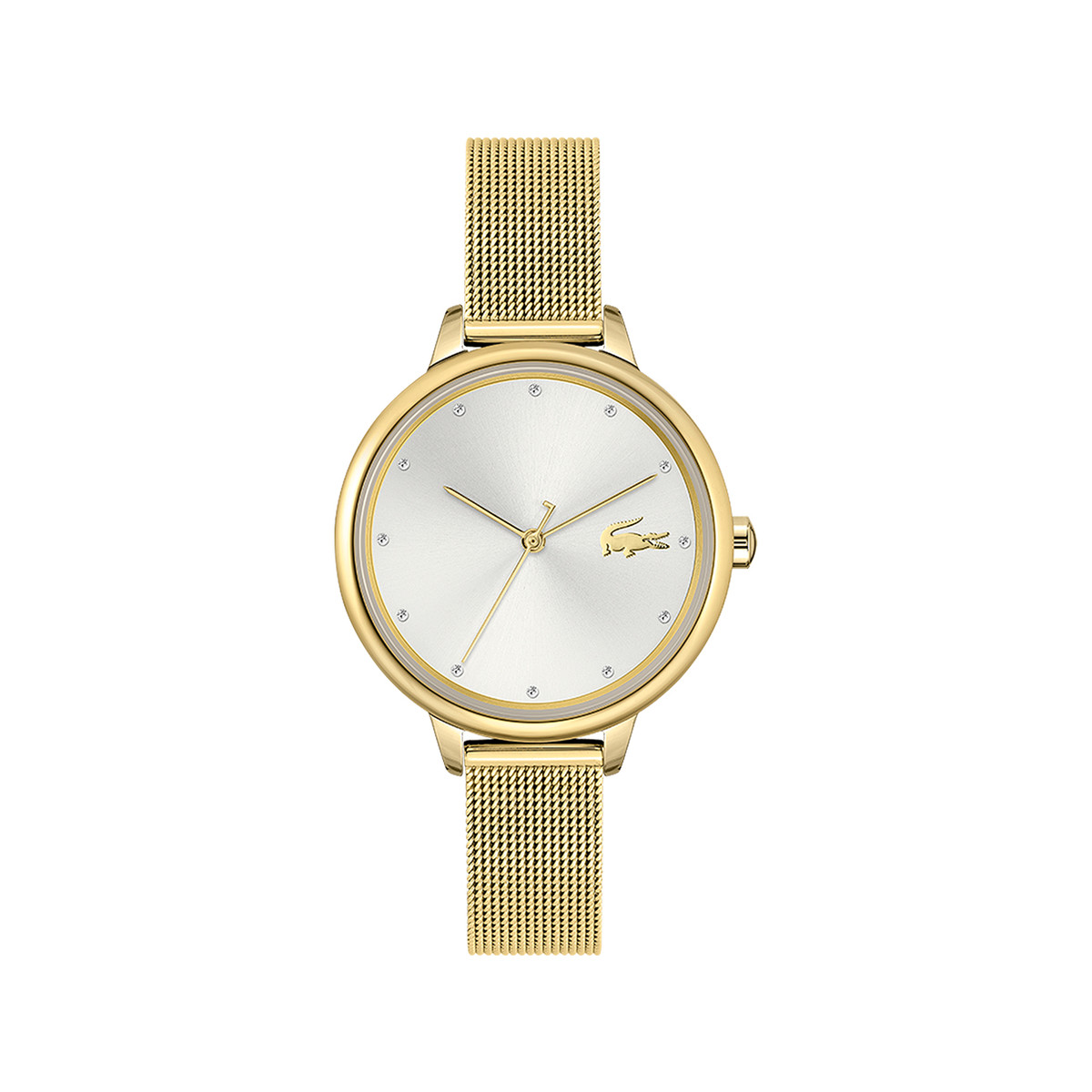 Montre LACOSTE Cannes femme acier doré jaune bracelet acier doré jaune