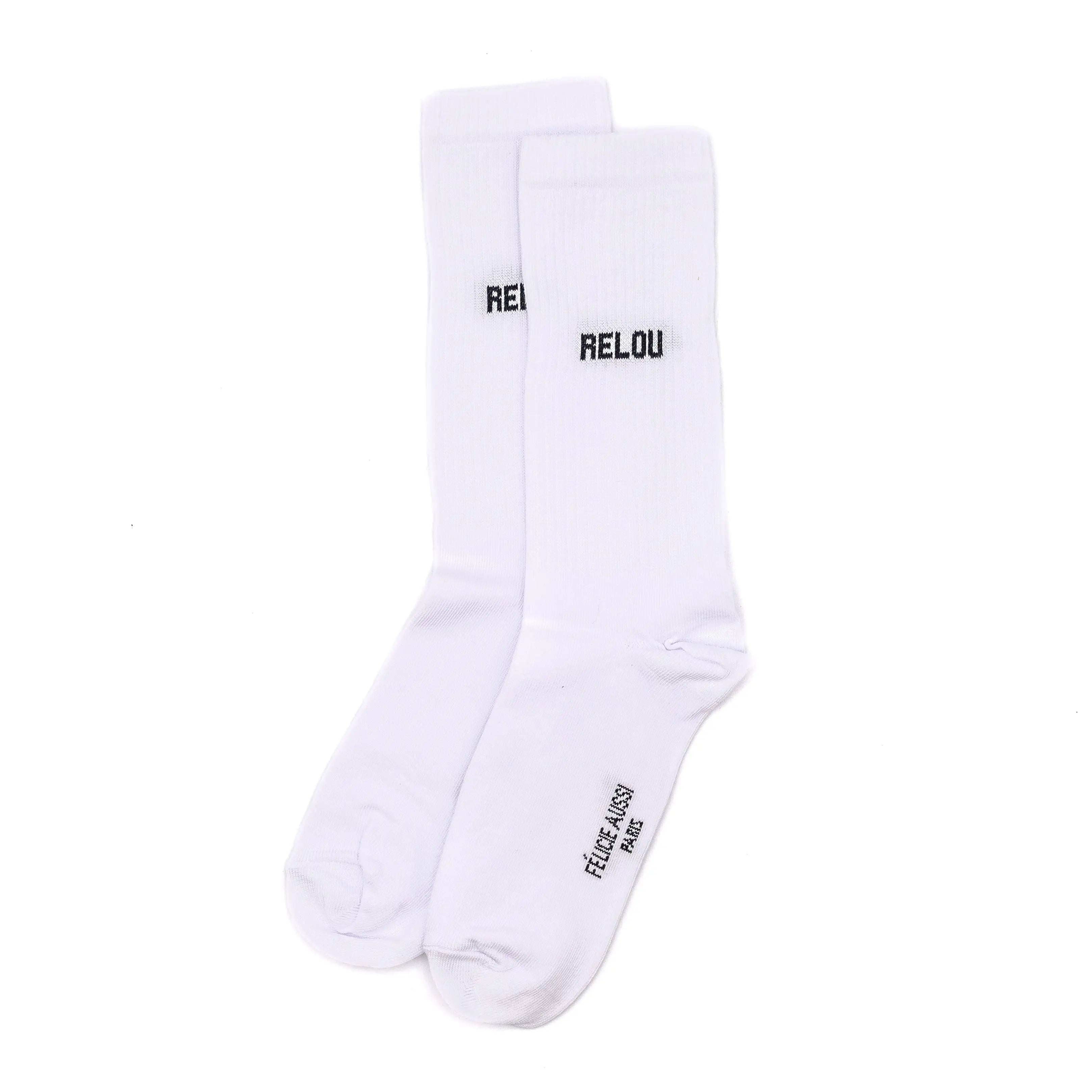 Chaussettes RELOU blanches 36/40