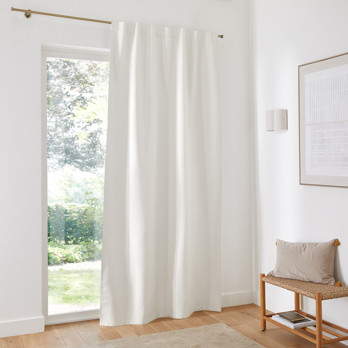 LA REDOUTE INTERIEURS<br>Cortina blackout feita de poliéster reciclado Selecione