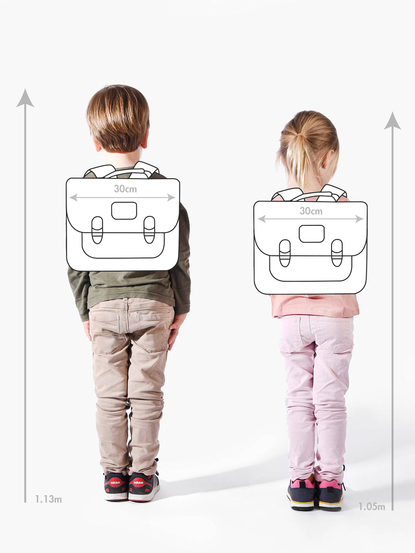 Cartable Classic Midi 2 compartiments JEUNE PREMIER