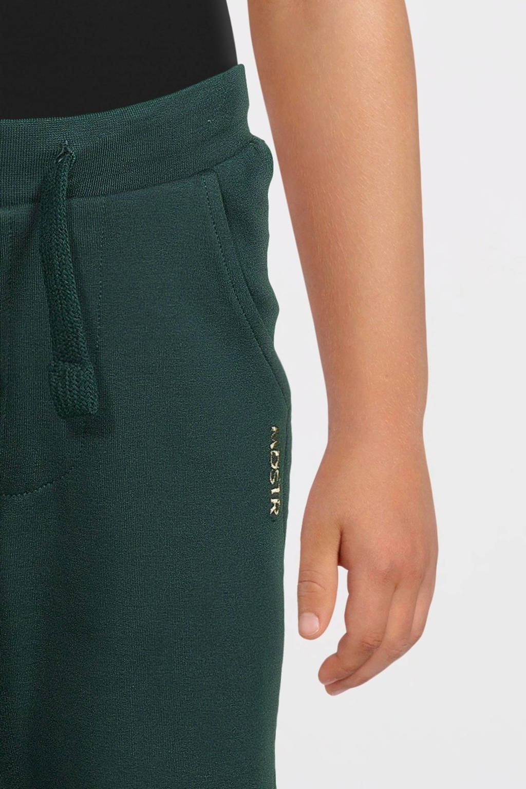 Moodstreet regular fit broek Boaz donkergroen