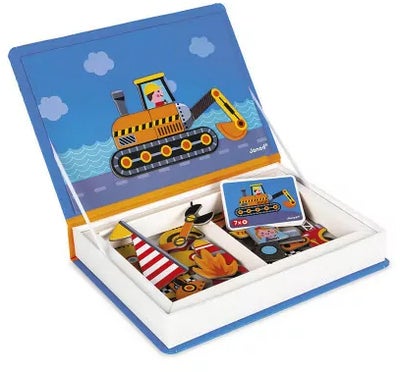 Janod Magneti'Book Racers Magnetsett 50 Stk