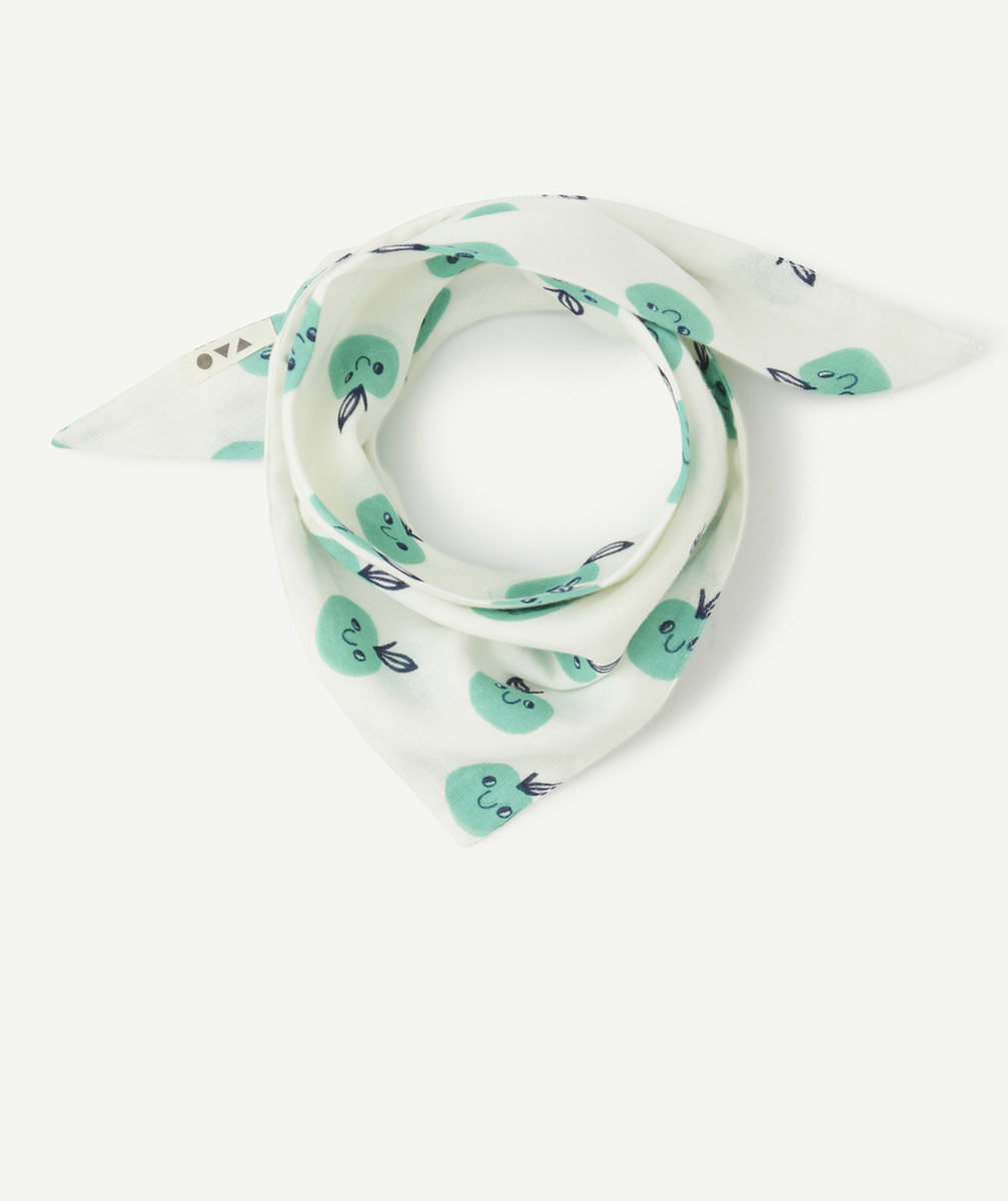 LOT DE 2 BANDANAS BÉBÉ GARÇON AVEC IMPRIMÉS