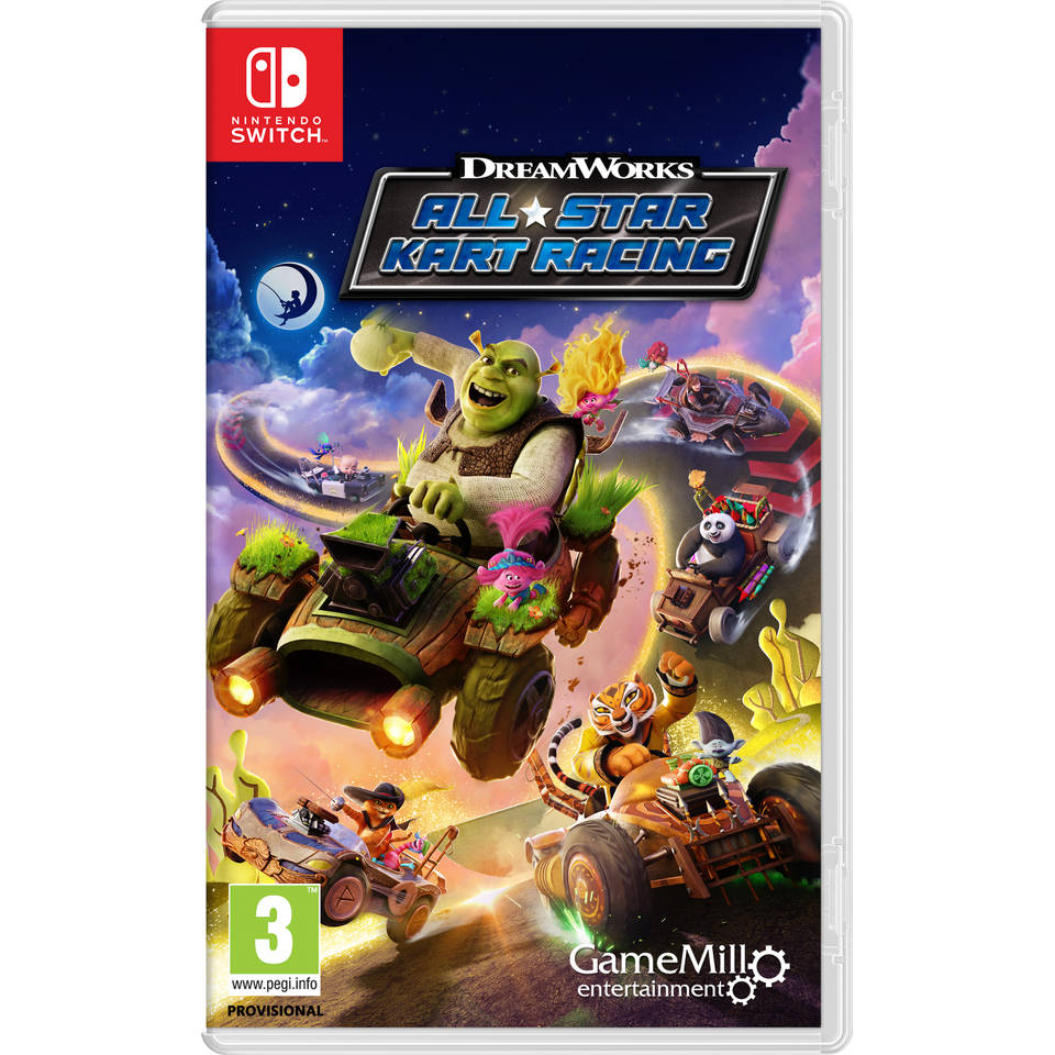 DreamWorks All-Star Kart Racing - code in a box Nintendo Switch
