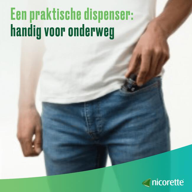 Nicorette® Mondspray – bij stoppen met roken – 13,2 ml, 1 mg nicotinez