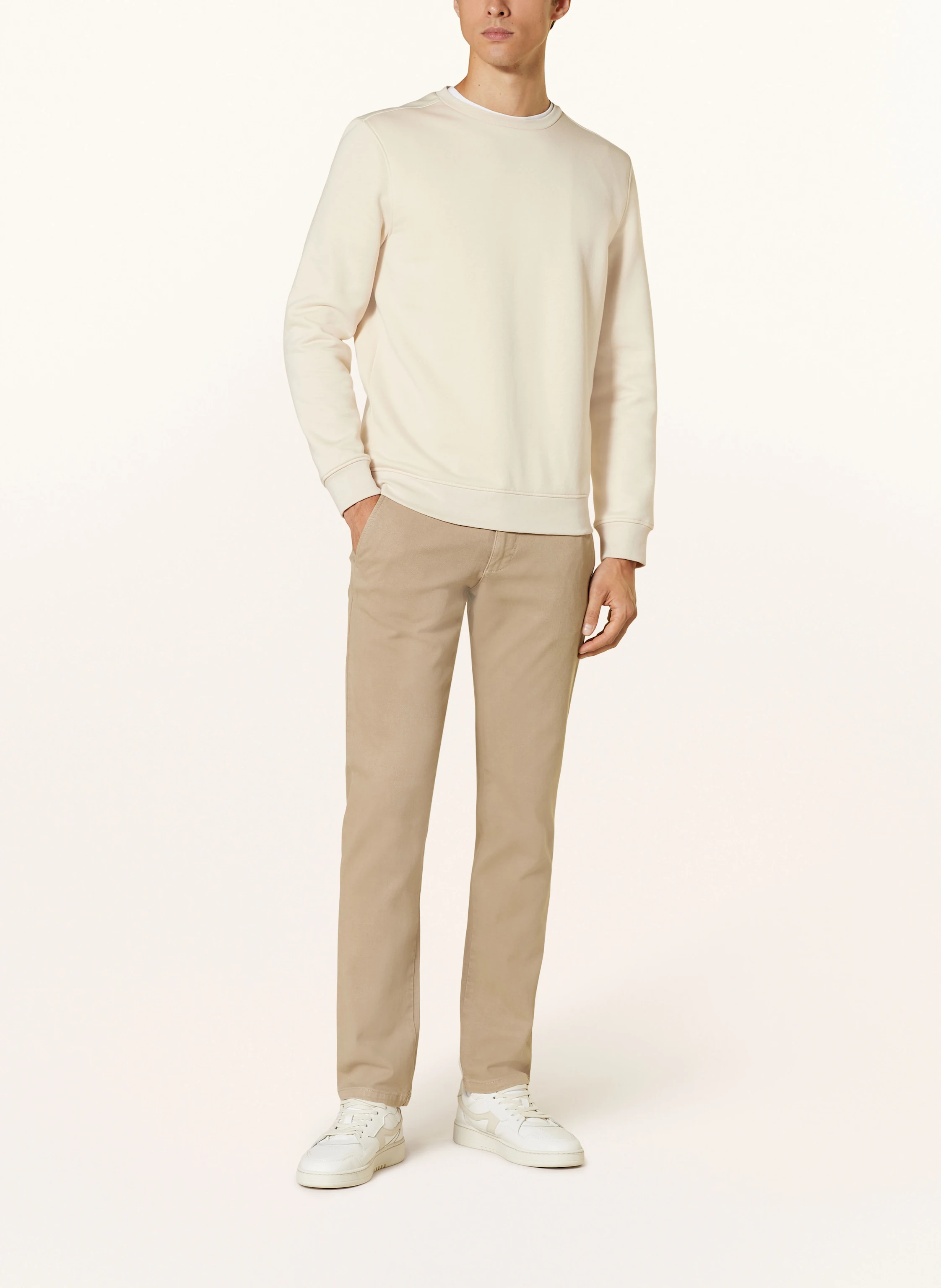 STROKESMAN'S Piqué-Chino Slim Fit